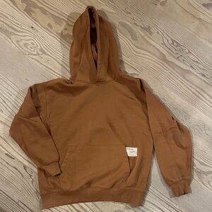 Zara big boys (size 11-12) Tan Hoodie Sweater